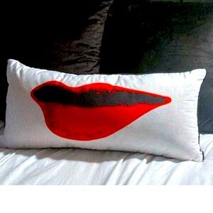 DVF for Target Special Edition Decorative Kiss Toss Pillow 👄